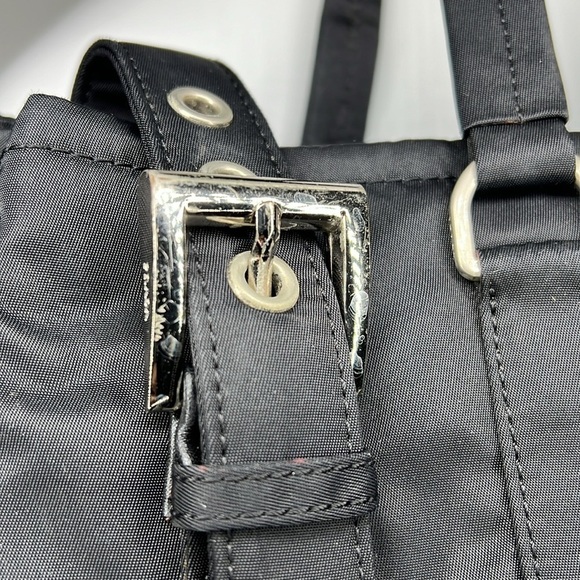 Prada Black Nylon Tessuto Lightly Structured Expandable Tote Bag - Picture 10 of 13